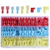 aikoolwer 330Pcs Nylon Spade Connector Right Angle Kit Crimping Tool
