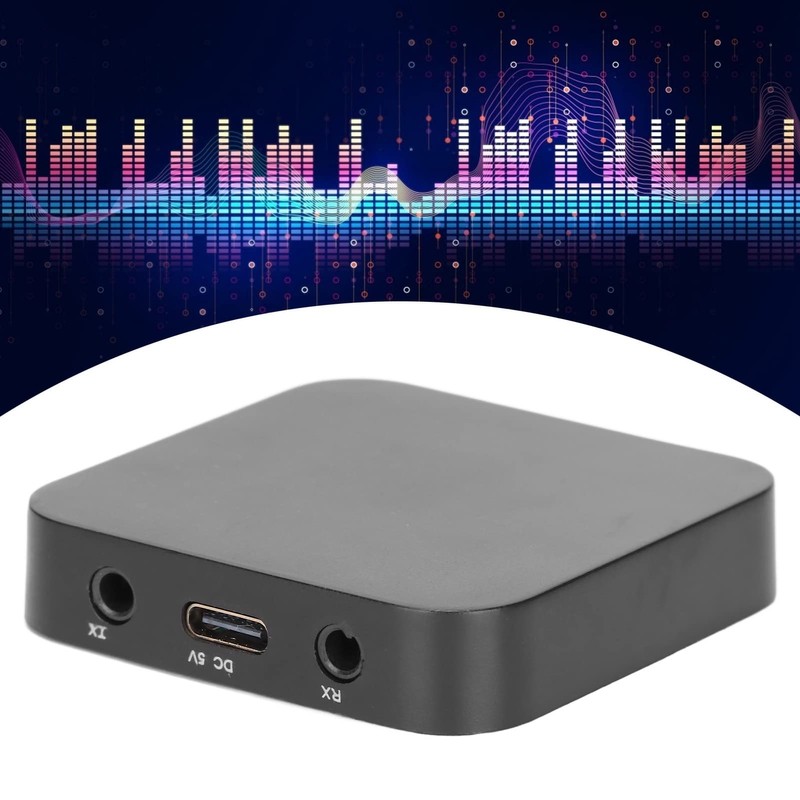 Bluetooth 5.0 Transmitter Receiver, Multifunctional 2 in 1 Wireless Bluetooth