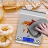 Kitchen Scale, Uten Digital Kitchen Scales Ultra Slim Multifunction Stainless