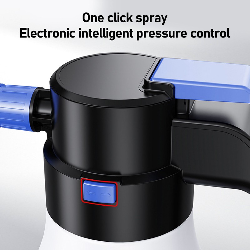Electric Foam Sprayer with USB Pressurized 1.5L for Home Garden