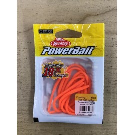 Berkley Powerbait Floating 3" Power Trout Worm Fluorescent Orange 18x Longer