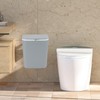 Nesmilers 3.2 Gallon/12 L Wall Mounted Garbage Can, Hanging Cabinet