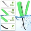Zhehao 8 Pieces Green Pocket Magnetic Screwdriver Mini Pocket Pry