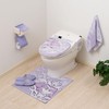 SENKO DECORMUSEE 32054 Samira Long Toilet Mat, Approx. 31.5 x