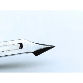 E-ZON German  Super Sharp Cuticle nippers Stainless 4.5" Single Spring - Blades - 8 mm