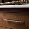 SYZOW 6 Pack Kitchen Cabinet Handles Antique Brass Cabinet Pulls