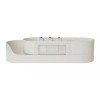 Kuk Rack Organizador De Pared Ajustable Baño Cocina