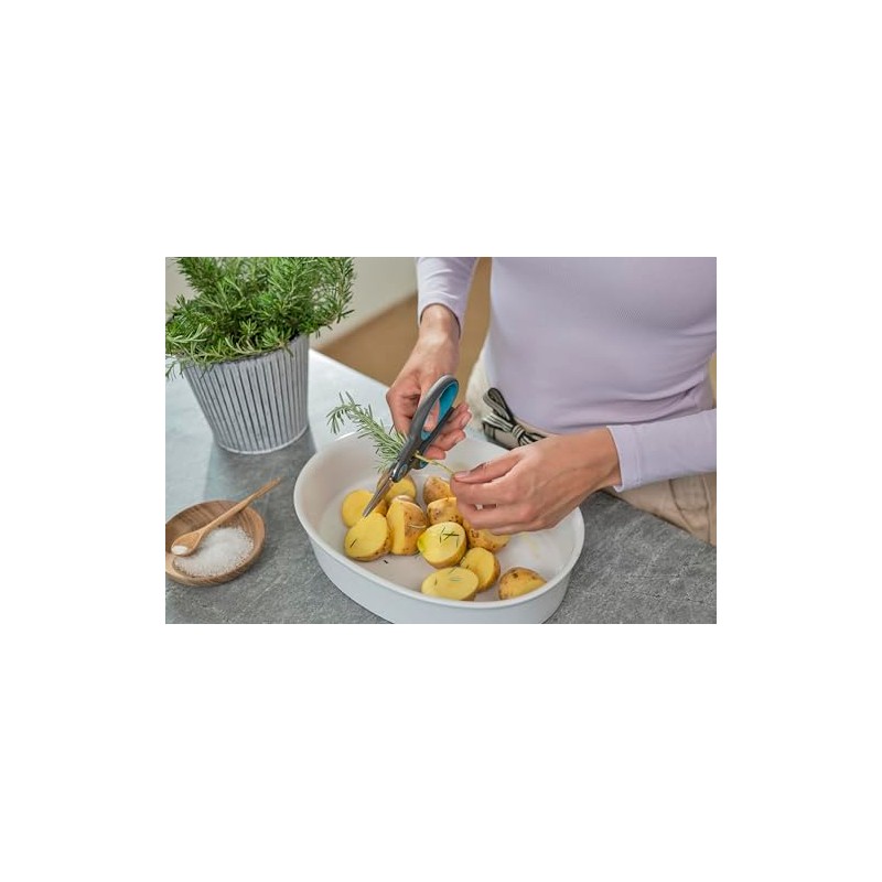 Gardena HerbCut Set - Stainless Steel Herb Scissors for Cutting