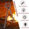 Bonbo Knife making Tongs Blacksmith Tongs 16"Z- V-Bit Style Tongs,