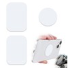 ZYAOTWQZ Phone Magnets for Back of Phone, Universal Metal Plates,