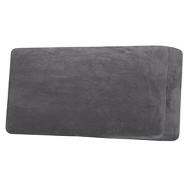 H.VERSAILTEX Velvet Stretch Individual Couch Cushion Cover Plush Cushion Slipcover for Loveseat Sofa Cushion Furniture Protector Seat Cushion Sofa Cover (1 Piece Sofa Cushion Cover, Grey)