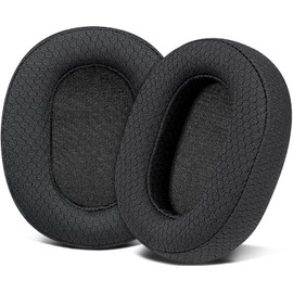 SOULWIT Ersatz Ohrpolster für Sony Inzone H5 (WH-G500) Wireless Gaming Headset, Ohrpolster mit Fußballtextur-Stoff, Geräuschisolierender Schaum