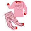 Codkkre Girls Pyjamas Cat Pjs Sleepwear Long Sleeve Cotton Christmas