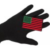 Ivamis American Flag with African Colors Iron on Patch- 3.2x2