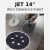 DNA Bandsaw Table Zero-Clearance Insert Plate for 14” Jet Model