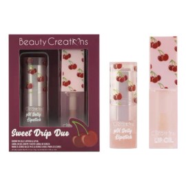 Beauty Creatiosn - Sweet Drip - Set Bálsamo pH Jelly y Aceite de Labios con Jojoba - Cherry