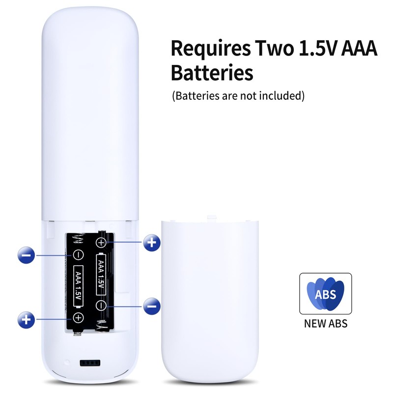 GOUYESHO Replacement Remote Control for Deutsche Telekom MagentaTV Box, White,