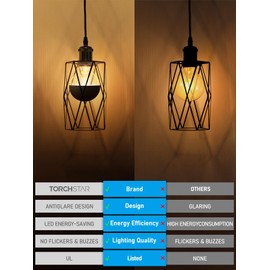 TORCHSTAR Dimmable Half Chrome Light Bulb, 7W (75W Eqv.), Anti Glare LED Light Bulbs, UL Listed, E26 Black Dipped Bulb, G25 Globe Light Bulbs for Bathroom, Vanity, Mirror, 3000K Warm White, Pack of 3