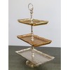 TIC Collection Calia Rectangle Plate Stand 3 Tiered Tray