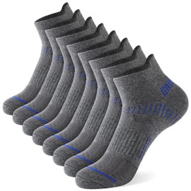 Calcetas para Hombre 8 Pares, Calcetines Deportivos Algodon Transpirables, Tines Cortos Casual Bajos Antiderrapantes, Paquete de Calcetas Absorbe el sudor y antiolor para Futbol, Correr, Ciclismo, Gym