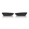 Silscvtt 1 Pair Front Bumper Fog Light Grille Bezel Covers