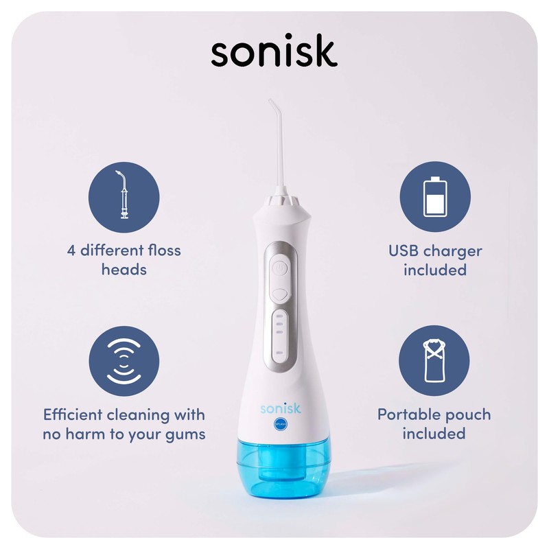 Sonisk Water Flosser | Efficient Cleaning | Gentle on Gums,