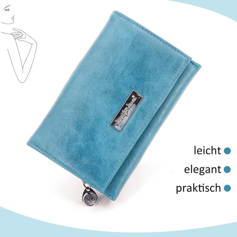 ekavale Wallet 1103-7, turquoise, Classic