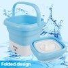 Washing Machine Portable, Mini Foldable Washer and Spin Dryer Small