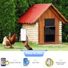 GRUBSFARM Automatic Chicken Coop Door - Programmable with App Timer,