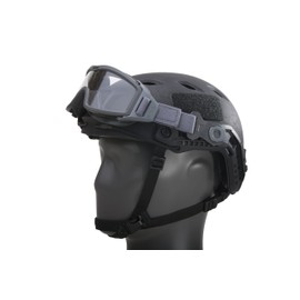 ESS Eyewear 740-0516 Profile Pivot Goggle - Gray w/1 Clear lens & 1 Smoke Gray lens