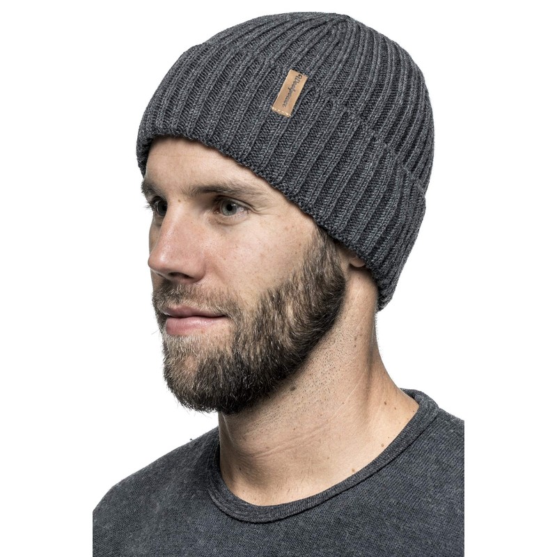 Woolpower Beanie Rib 400, gray