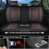 Leather Seat Covers for Volkswagen Passat/Jetta/Taos/Tiguan/Touareg,Car Seat Covers Full Set,Waterproof