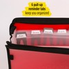 Five Star 72705 Carpeta archivadora expansible de 7 bolsillos personalizables,