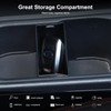 Tumukiw Center Console Cup Holder Insert Divider Storage Box Compatible