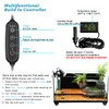 DOMICA Dimmable Reptile Heat Lamp with Timer + 50W UVA