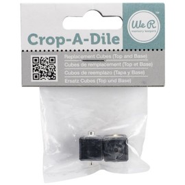 We R Memory Keepers 70971-8 - Crop-A-Dile - Cubitos de Repuesto, Multicolor