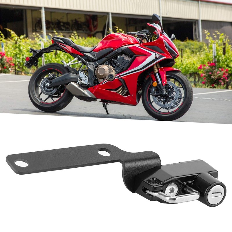 Motorcycle Helmet Lock Anti Theft Secure 2 Keys Helmet CB125R