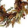 Real Touch™ Mixed Foliage and Berries Artificial Fall Harvest Wreath