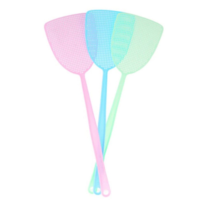 Bibabala 3pcs Summer Camping Fly Swatter Flexible for Yard Home,Long