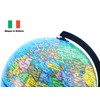 Exerz Educational World Globe 20cm Swivel Rotating Desk Top Globe