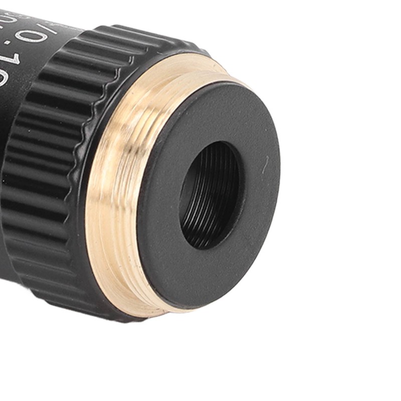 Achromatic Microscope Objective 4X High Magnification Lens 20.2mm Interface Thread