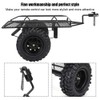Wosune RC Tipping Trailer, Metal Trail Car Trailer Hopper DIY