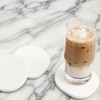 LVYKING Set of Four Coaster Pads Made from Diatomaceous Earth,