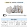 TINIDI Men Women Rhinestone Belt Western Bling Studded Crystal Diamond