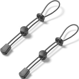 KEAIDUO Outdoor Hiking Bag Buckle, Trekking Pole Buckle, Elastic Cord Binding Buckle, Elastic Cord, Backpack, External Buckle, Climbing Equipment, Elastic Cord, 2 Pieces