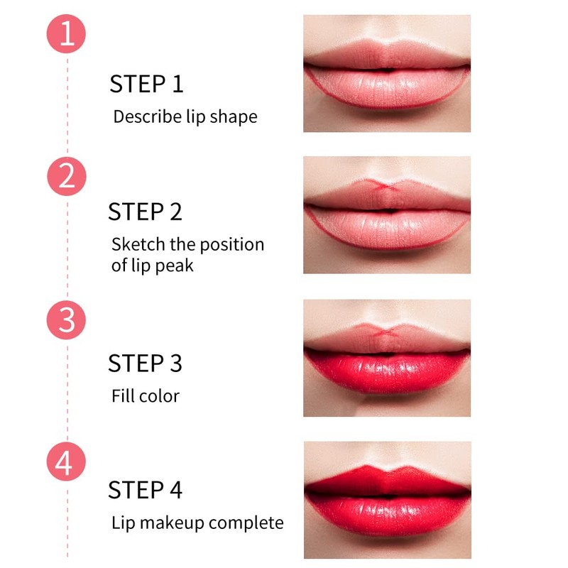 myaokue-up 300 Pinceles De Labios Desechables, Varillas De Brillo De