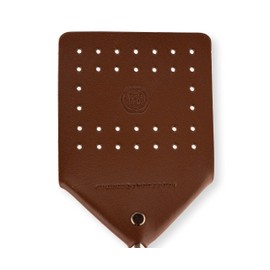 Leather Fly Swatter - Cognac - Pack of 1 - Insect Catcher - Insect Catcher - Insect Catcher - Leather Fly Swatter