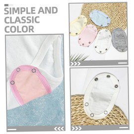 PACKOVE 5 Piezas Extensión del Traje Mameluco Extensor De Mono para Bebé Broche Extensor De Body De Bebé Mono Extensor Bebe Niño Almohadilla De Tela Bebita Algodón Alargar