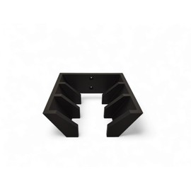 3, 4 or 5 Padel Racket Wall Mount for 3 Padel Rackets