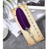 Gullor Calligraphy Feather Quill Pen and 5 Calligraphy Nibs for